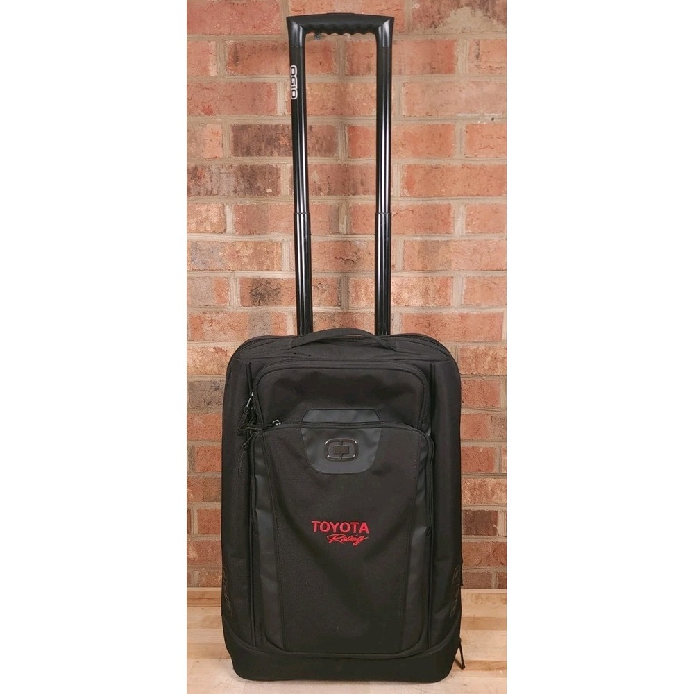 OGIO Toyota Racing Team Issue Nylon Rolling Wheeled Travel Bag Nascar